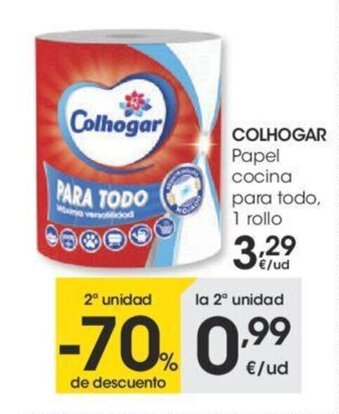 Eroski Colhogar Papel cocina para todo, 1 rollo oferta