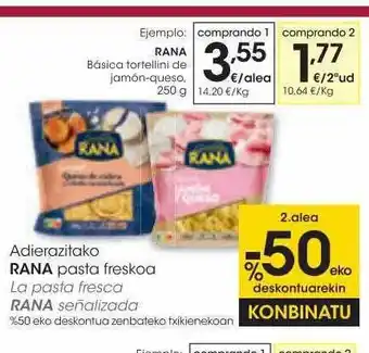 Eroski Rana la pasta fresca oferta