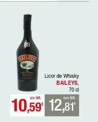 Masymas Licor de whisky baileys oferta
