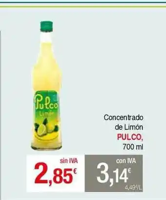 Masymas Concentrado de limón pulco oferta