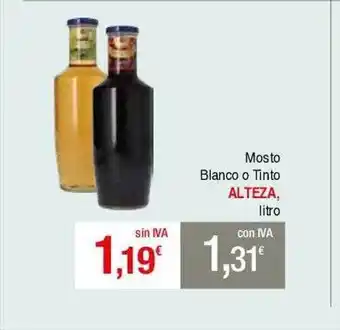 Masymas Mosto blanco o tinto alteza oferta
