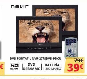 Dynos Informática Dvd portátil nevir oferta