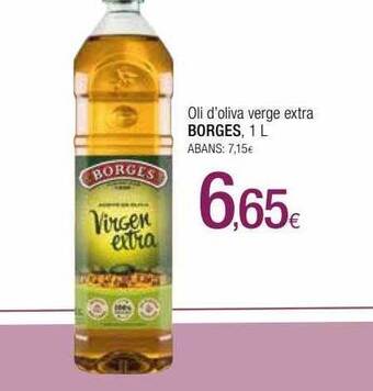 Condis Oli d'oliva verge extra borges oferta
