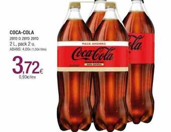 Condis Coca-cola zero o zero zero oferta