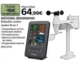 Costco National geographic estación centro meteo 5 en 1 oferta