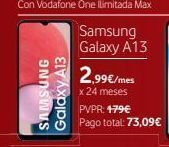 Vodafone Samsung galaxy samsung oferta