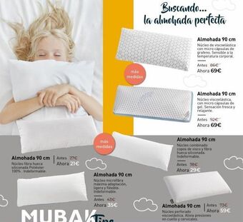 Mubak Almohada oferta