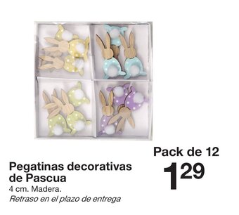 Zeeman Pegatinas decorativas de pascua oferta