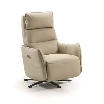 Centro Hogar Sanchez Sillón relax con 3 motores tapizado en piel colonia oferta