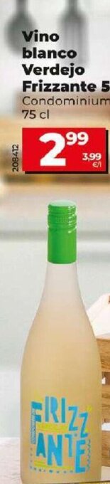 Dia Vino blanco verdejo frizzante 5,5 oferta