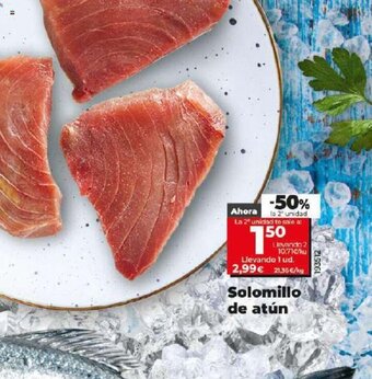 Dia Solomillo de atun oferta