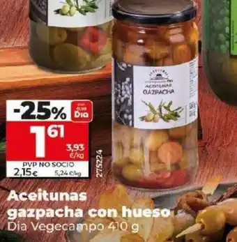 Dia Aceitunas gazpache con hueso oferta