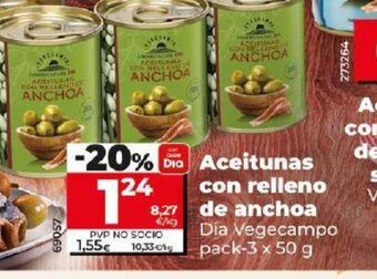 Dia Aceitunas con relleno de anchoa oferta
