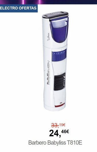 Centro Hogar Sanchez Barbero babyliss T810E oferta