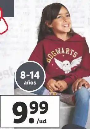 Lidl Sudadera harry potter oferta