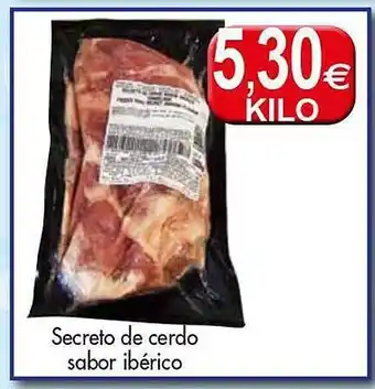 Congelados Copos Secreto de cerdo sabor ibérico oferta