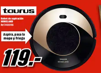 MediaMarkt Taurus Homeland Robot de aspiración oferta