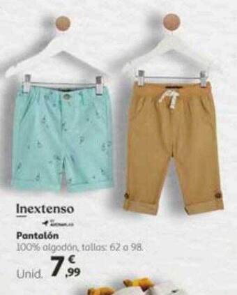 Alcampo Inextenso pantalón oferta