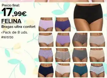 Costco Felina bragas ultra confort oferta