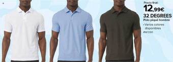 Costco 32 degrees polo piqué hombre oferta