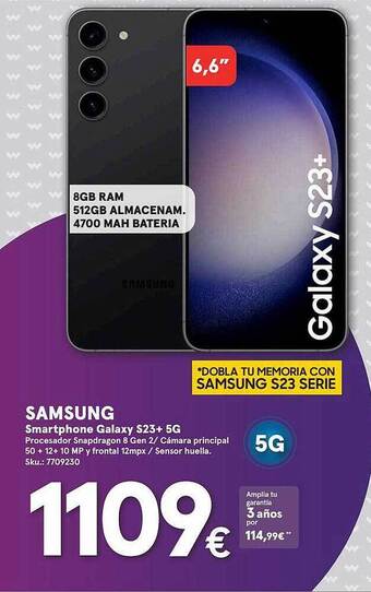 Worten Samsung smartphone galaxy s23+ 5g oferta