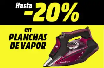 MediaMarkt En Planchas de Vapor oferta