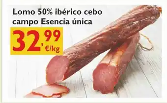 Cash Ecofamilia Lomo 50% ibérico cebo campo Esencia única oferta