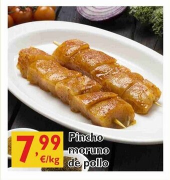 Cash Ecofamilia Pincho moruno de pollo oferta