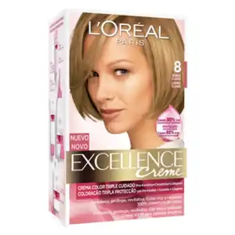 Plenus Supermercados Tinte de pelo excellence nº8 rubio claro oferta