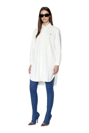 Diesel Vestido camisero en denim oferta