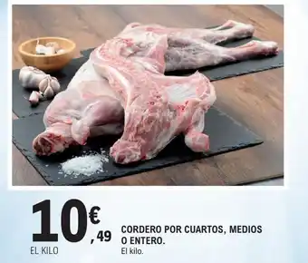 E.Leclerc Cordero por cuartos oferta