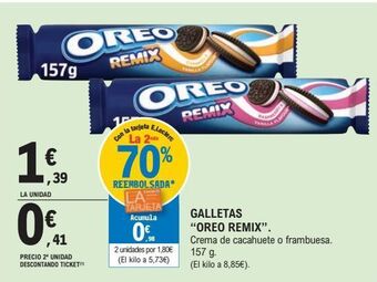E.Leclerc Galletas oreo oferta