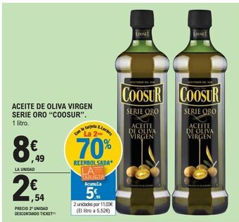 E.Leclerc Aceite de oliva virgen extra coosur oferta