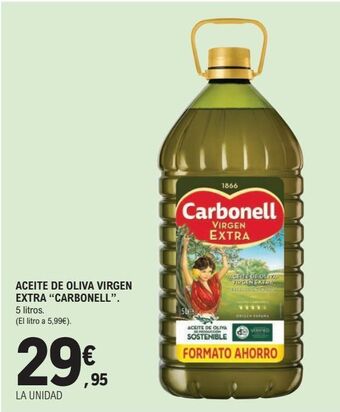 E.Leclerc Aceite de oliva virgen extra carbonell oferta