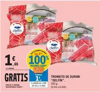 E.Leclerc Surimi delfín oferta