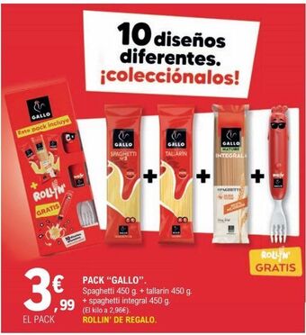 E.Leclerc Pasta gallo oferta