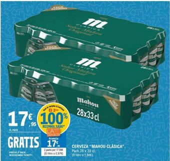 E.Leclerc Cerveza mahou oferta