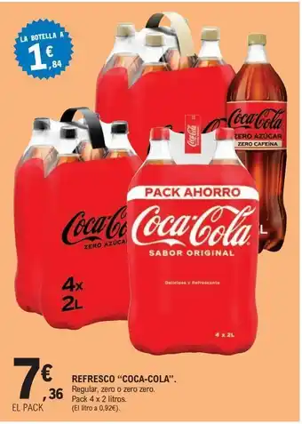 E.Leclerc Refrescos coca-cola oferta