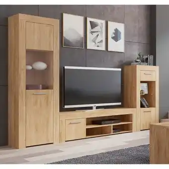 Ahorro Total Mueble de salón roble 286 cm. en ahorro total oferta