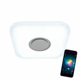 Lúzete Plafón led 36w musical cuadrado oferta