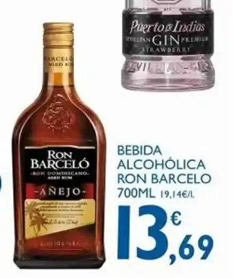Cash Ecofamilia Ron Barcelo Bebida Alcohólica 700ml oferta