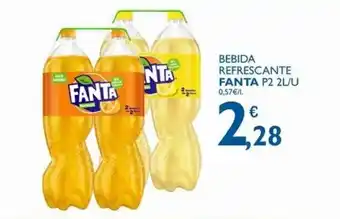 Cash Ecofamilia Fanta Bebida Refrescante P2 2L/U oferta