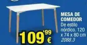 Rapimueble Mesa De Comedor 2088.3 oferta