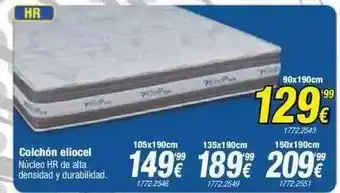 Rapimueble Colchón Eliocel 90x190cm oferta