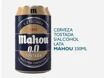 Cash Ecofamilia Mahou Cerveza Tostada S/Alcohol lata 330ml oferta
