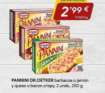 Minymas Pannini dr oetker oferta