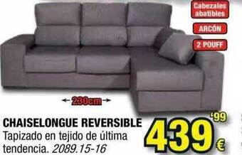 Rapimueble Chaiselongue Reversible oferta