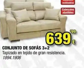 Rapimueble Conjunto De Sofás 3+2 1894.1906 oferta