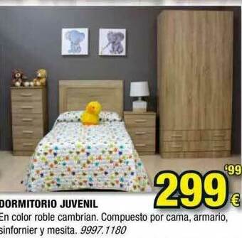 Rapimueble Dormitorio Juvenil 9997.1180 oferta