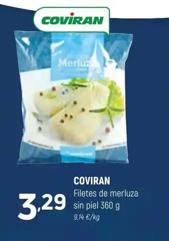 Coviran Coviran Filetes de Merluza Sin Piel 360g oferta